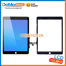 Original New Black and White Panel Touch Screen Lens Glass Digitizer Assembly Completed with Homebutton Flex Cable For iPad Air
